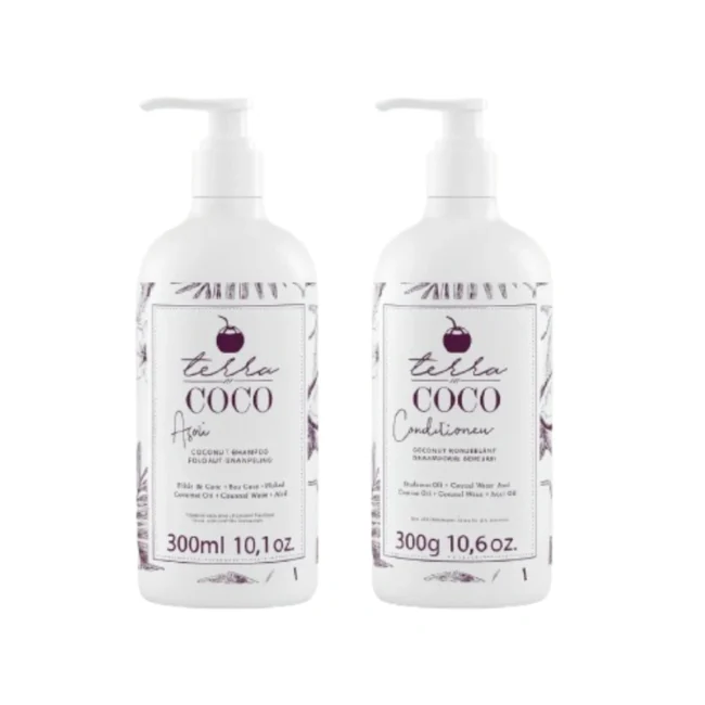 Duo Terra Coco Shampooing & Après-shampooing au Coco 2x300ml
