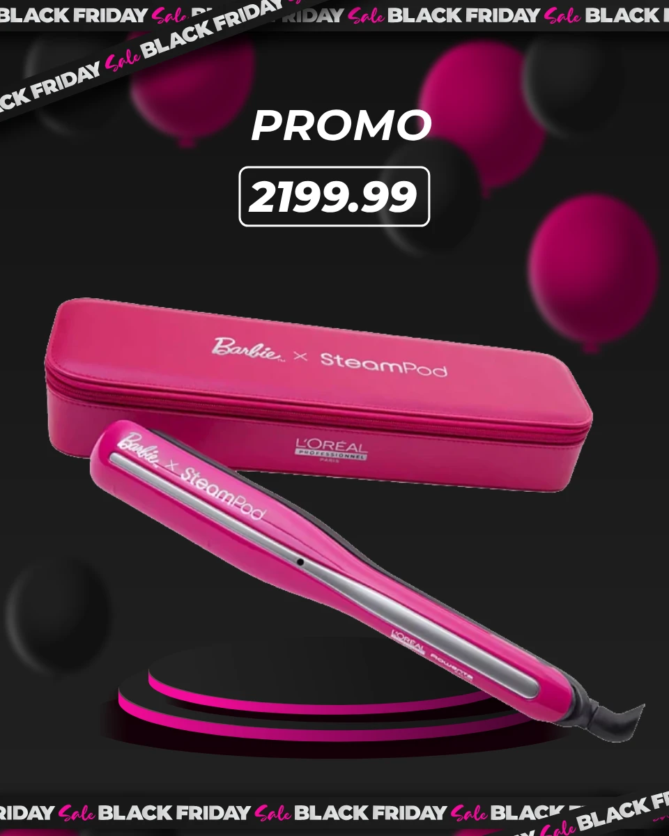 Lisseur SteamPod 3 Barbie Black Friday Banner KeraBeauty