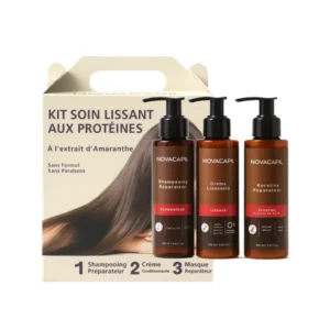 Novacapil Kit Soin Lissant aux Protéines kit 3x100ml