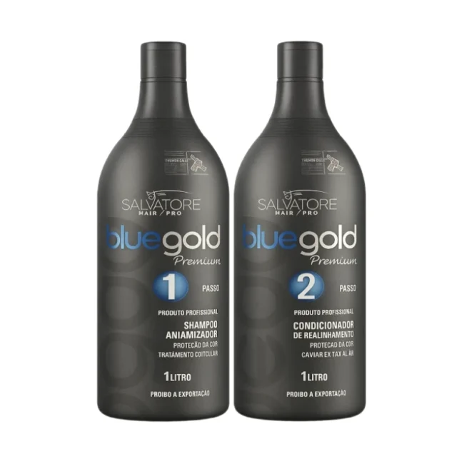 Salvatore Blue Gold Premium Lissage Tanin 2x1L Salvatore Blue Gold Premium Lissage Tanin 2x1L